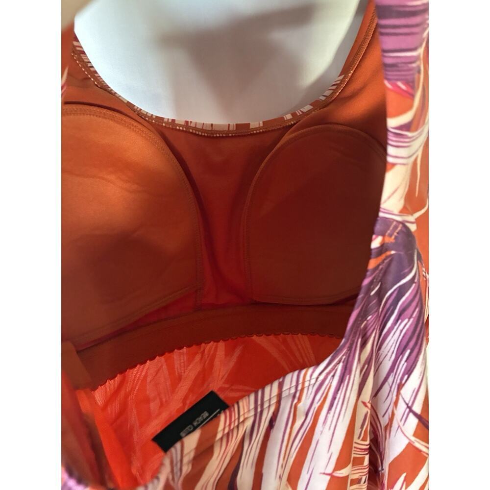 Woman's 18W Swimsuit Palisades Beach Club One Piece Floral Padded Open back - Picture 7 of 11